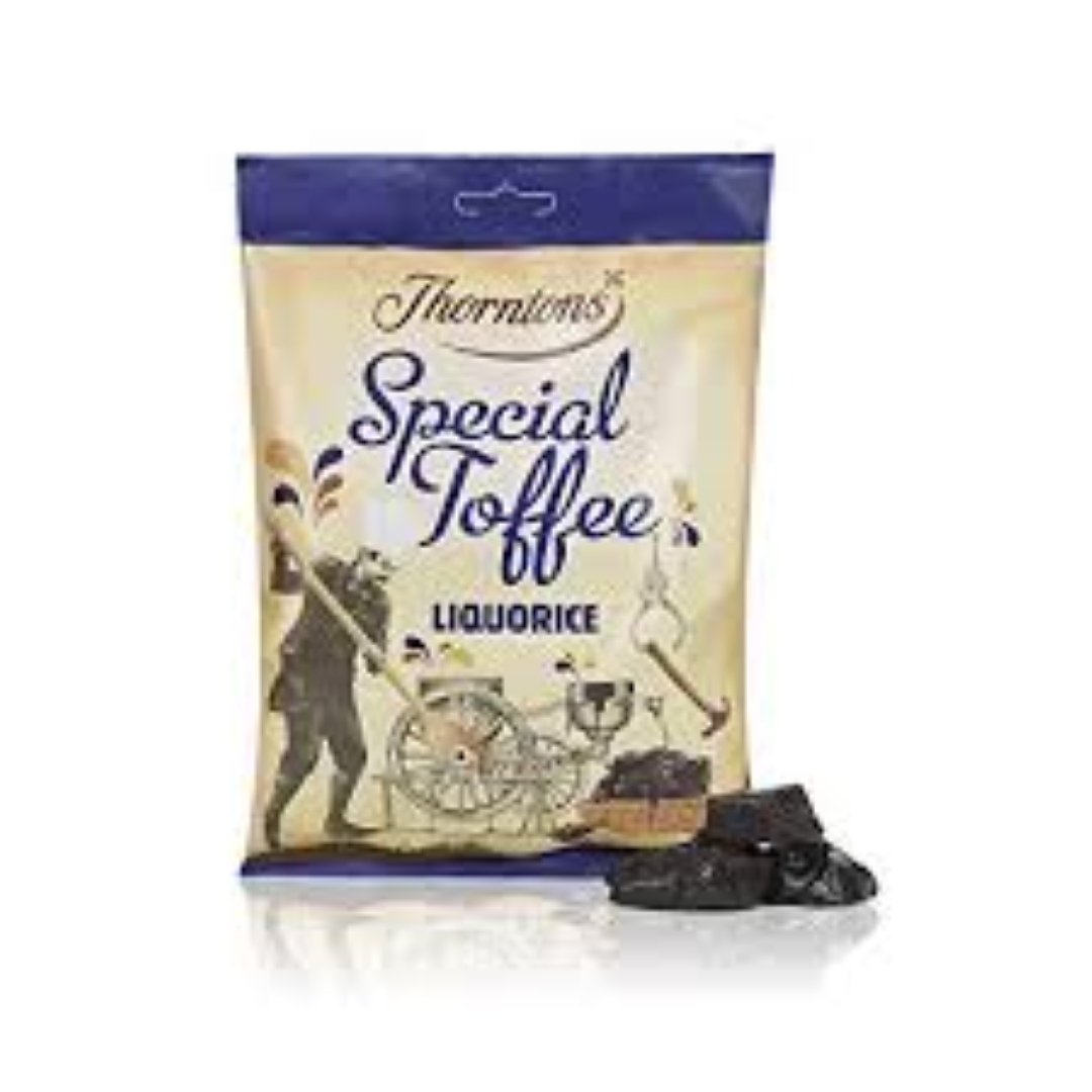THORNTONS LIQUORICE TOFFEE BAGS 300G